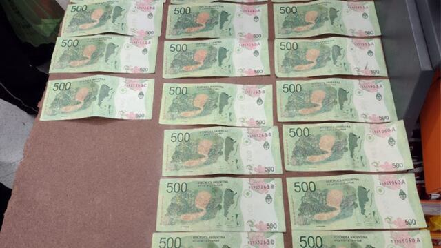Se tragó los billetes falsos que intentaba pasar en un comercio de Córdoba. (Policía/ Imagen Ilustrativa)