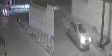 Captura del video que registró el accidente en José Ignacio Díaz 1.