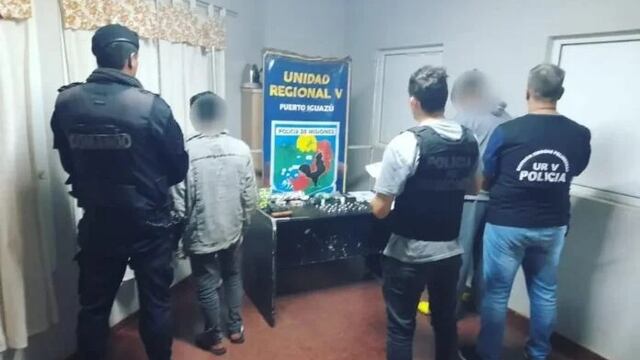 Allanamiento y detención en Andresito: incautaron “pedra” y armas.