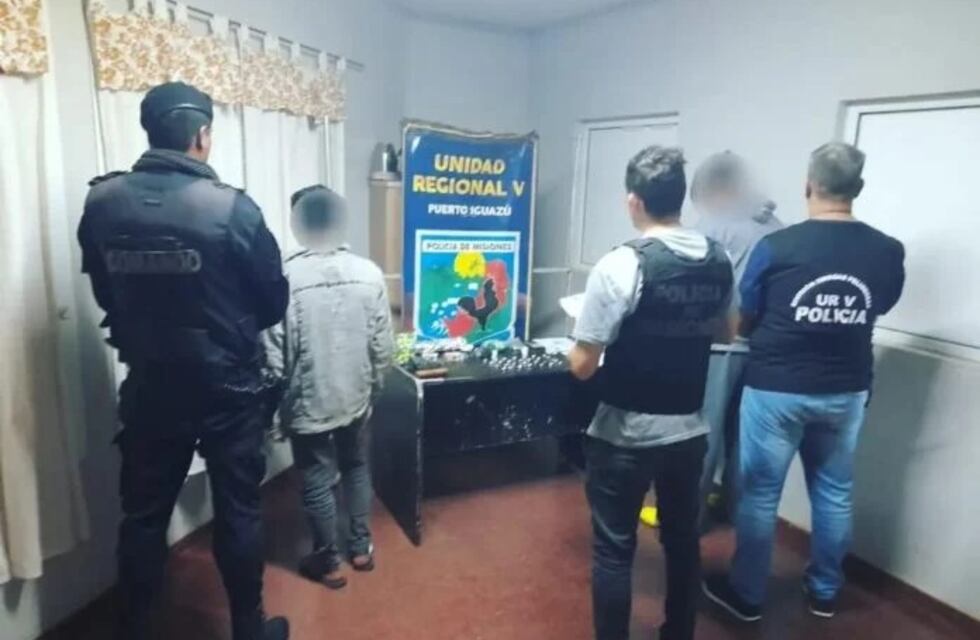 Allanamiento y detención en Andresito: incautaron “pedra” y armas