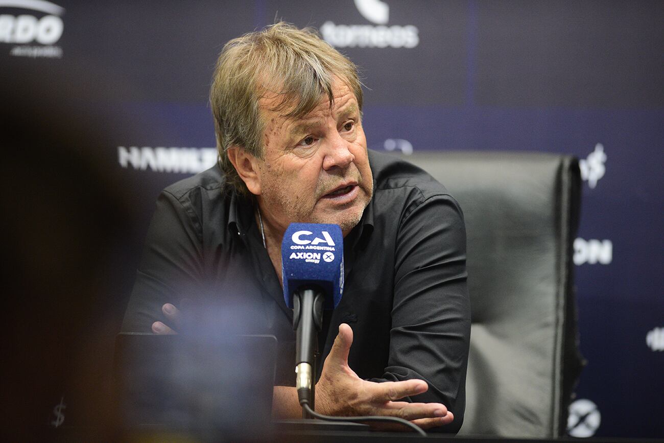 Ricardo Zielinski técnico de Belgrano. Belgrano eliminado en semifinal en Copa Argentina por 2 - 1 ante Argentinos Juniors. (José Gabriel Hernández / La Voz)