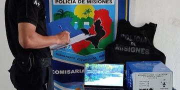 Recuperan objetos robados en Puerto Iguazú.