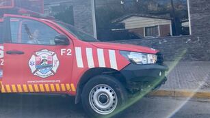 Incendio en Villa Carlos Paz (Gentileza Carlos Paz Vivo).