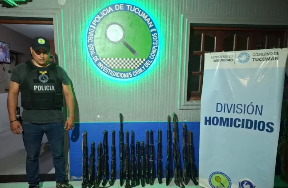 Caso Érika Álvarez: secuestraron 20 escopetas disuasivas y un DVR