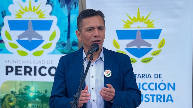 Martín Miguel Llanos, secretario de Producción e Industria de la Municipalidad de Perico.