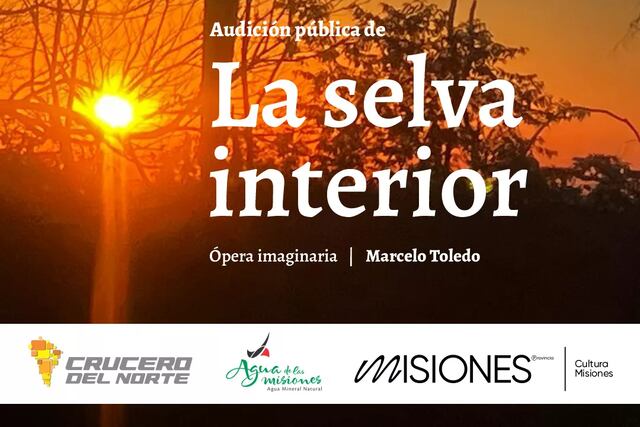 “La selva interior”, ópera imaginaria en homenaje a Quiroga, este sábado en San Ignacio