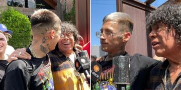 L-Gante y la Mona Jiménez juntos en Córdoba.