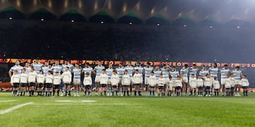 Los Pumas se preparan para el cierre del Rugby Championship 2023. (Prensa UAR)