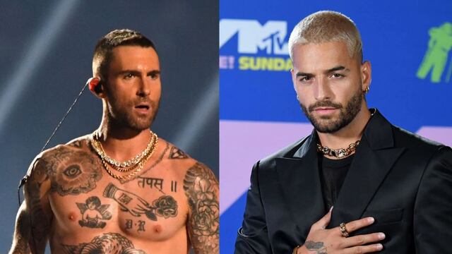 Maluma y Adam Levine.