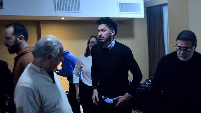 Federico Alesandri en el búnker de Creo en Córdoba de Todos, que tuvo una pésima elección.