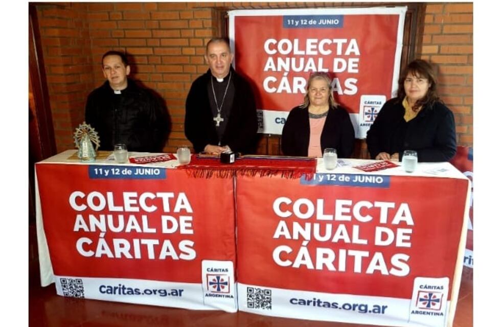 Lanzaron la colecta anual de Cáritas en Puerto Iguazú