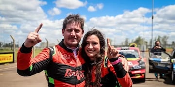 Martín Scuncio y Javiera Román, ganadores del Rally de Almafuerte por el RS Latam.