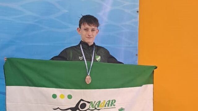 Benicio Murúa Guyón nadador Deportivo y Cultural Arroyito