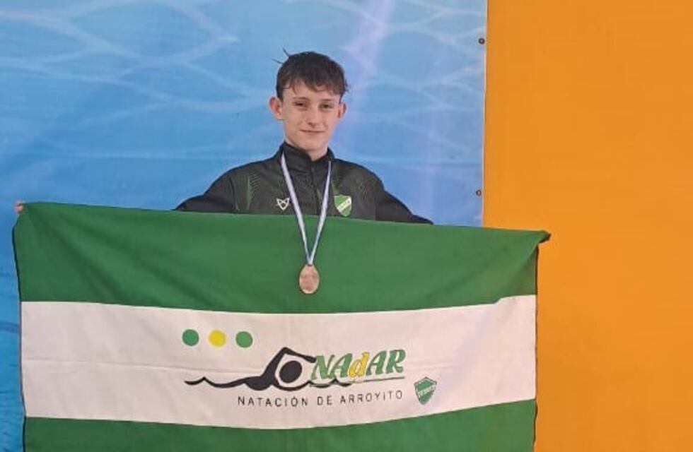 Benicio Murua Guyón se subió al podio en el Campeonato Nacional de Categorías Infantiles y Menores