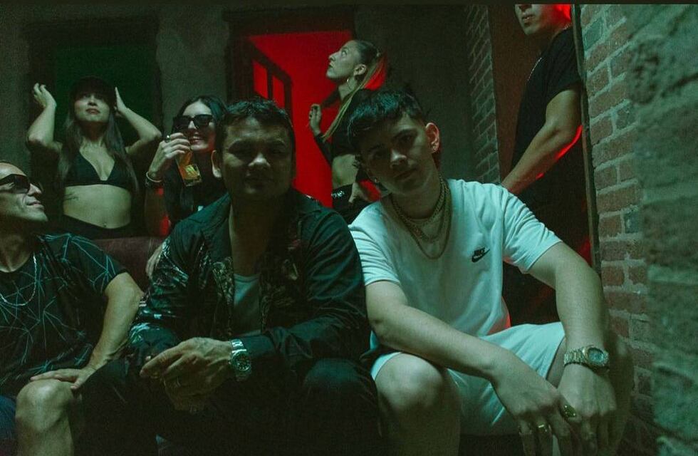 Marcos Maidana se sumó a la fiesta en estreno del primer videoclip de su hijo