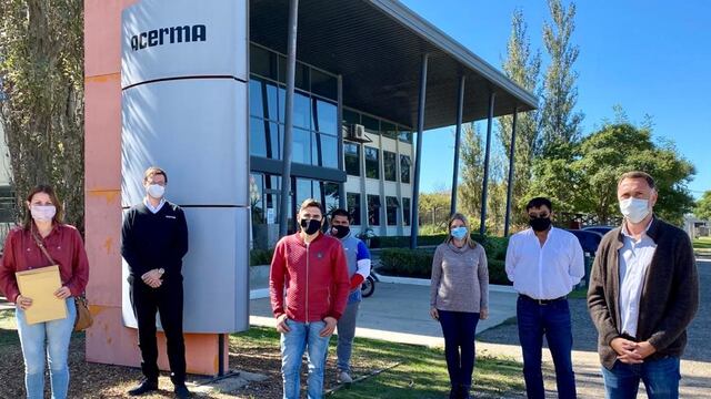 Jóvenes del “Plan Trayectorias” se suman a la empresa “Acerma”