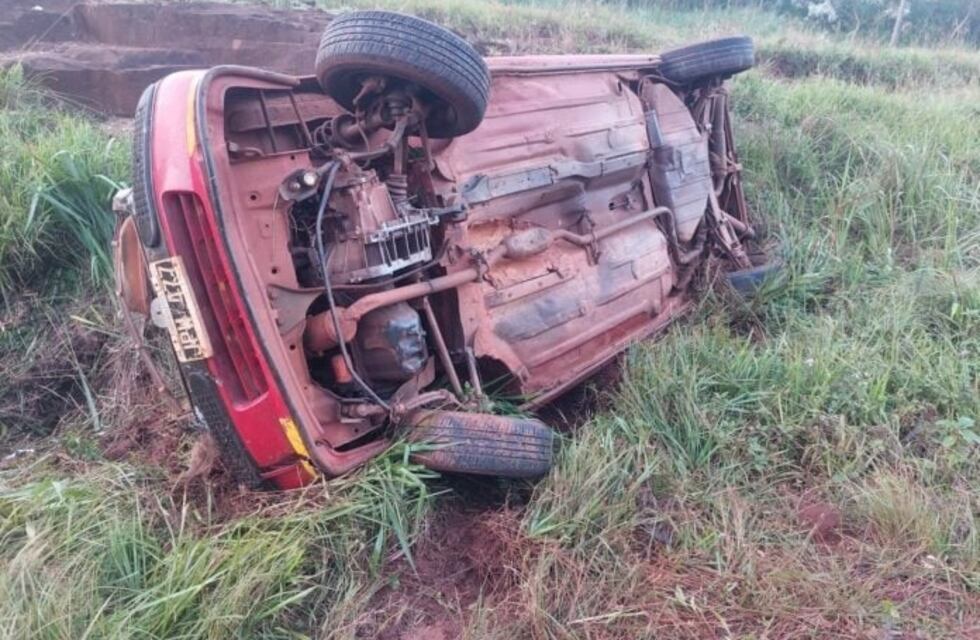 Oberá: despistó con su vehículo y resultó ileso