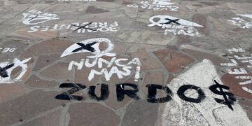Protestas en Bariloche.