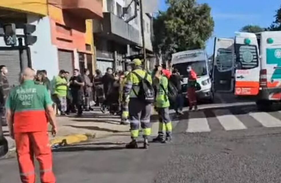 Más de 100 operarios intoxicados por un escape de amoníaco Barracas