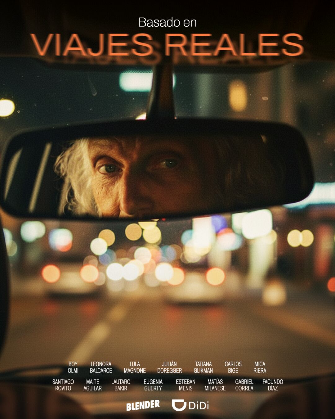 Poster oficial de Basado en Viajes Reales de Blender.