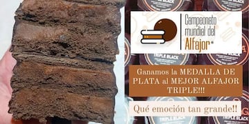 Alfajores La Maga. De Concordia.