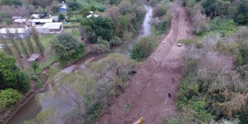 Nazur y Chrestia destacaron que las tareas en el río Lules apuntan a prevenir emergencias y dinamizar la economía regional.