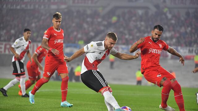 River Plate enfrenta a Independiente por la Liga Profesional / Prensa River.