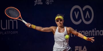 Nadia Podoroska cayó en octavos de final del Argentina Open.