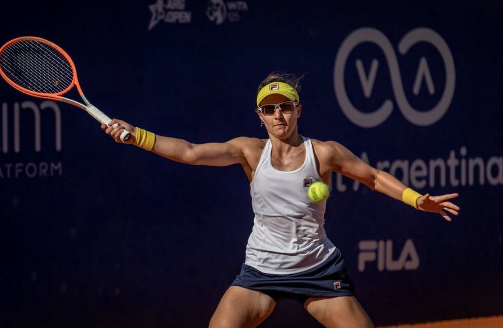 Nadia Podoroska no pudo con Danka Kovinic y se despidió del Argentina Open