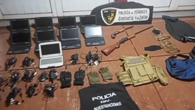 Dos sospechosos aprehendidos por el robo al aserradero de 9 de Julio.