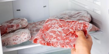 Cómo frizar carne molida.