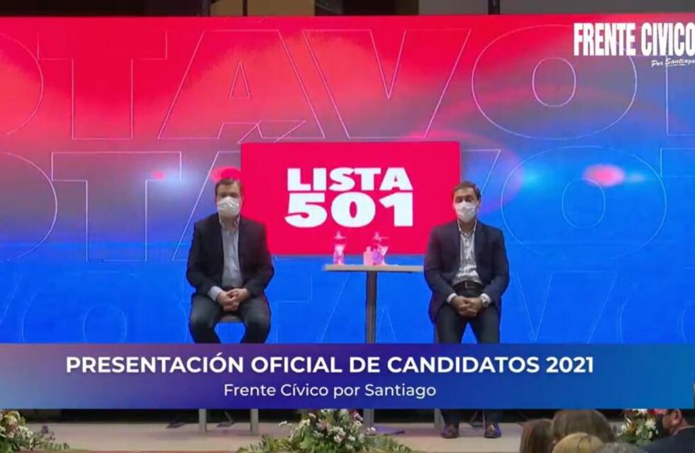 Frente Cívico por Santiago: Zamora y Silva Neder irán por la gobernación