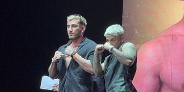 Los contrincantes fueron a fondo con la apuesta al combate en el Gran Rex.