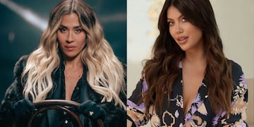 Jimena Barón y Wanda Nara