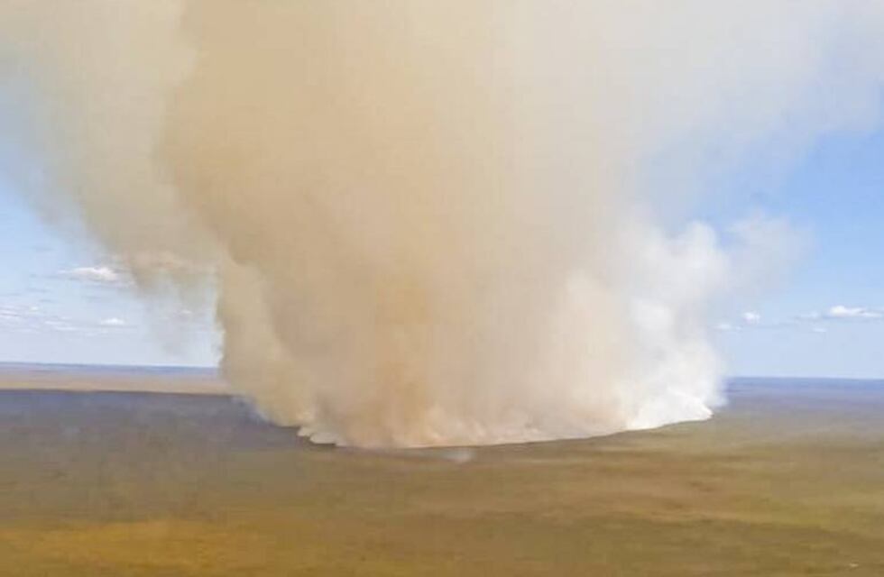 Se registró un nuevo incendio en un campo de Corrientes