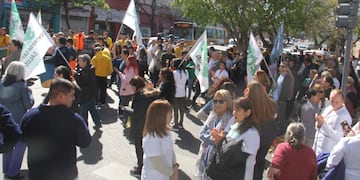 El Suoem salió a la calle en diferentes puntos de la ciudad de Córdoba.