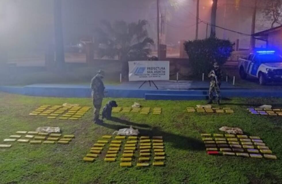 Secuestran millonario cargamento de marihuana en Misiones