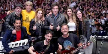 Deportivo Español comunicó la baja de Fernando Mezzina, quien participó del recital con la camiseta del Gallego.