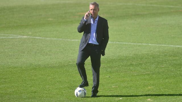 Andrés Fassi pisó la pelota y presentó una propuesta a Liga Cordobesa para evitar las sanciones (foto: Pedro Castillo).