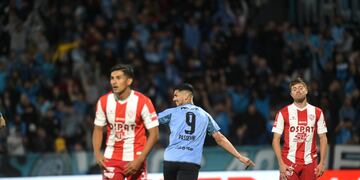 Otro goleador suelto en Alberdi. Doblete de Lucas Passerini para el 4-1 de Belgrano, con pasaje a cuartos (Javier Ferreyra / La Voz).