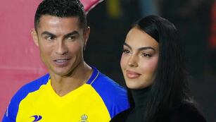 Georgina Rodríguez y un tierno gesto con Cristiano Ronaldo en la semana de la moda en París.