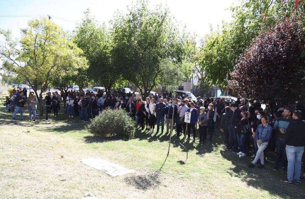 En la plaza de la Memoria recordaron a los desaparecidos en el sur mendocino