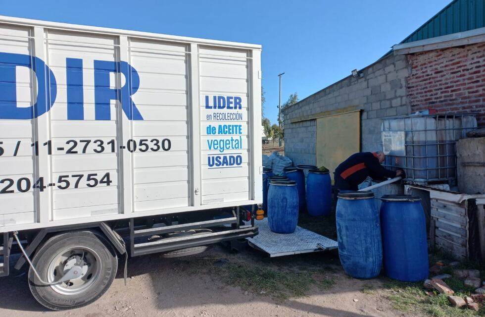 Continúa en Tres Arroyos la recolección de Aceite Vegetal Usado
