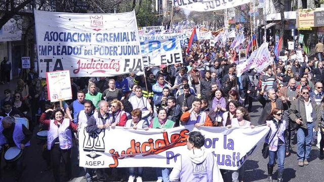 Judiciales deberán devolver las horas de paro no trabajadas.