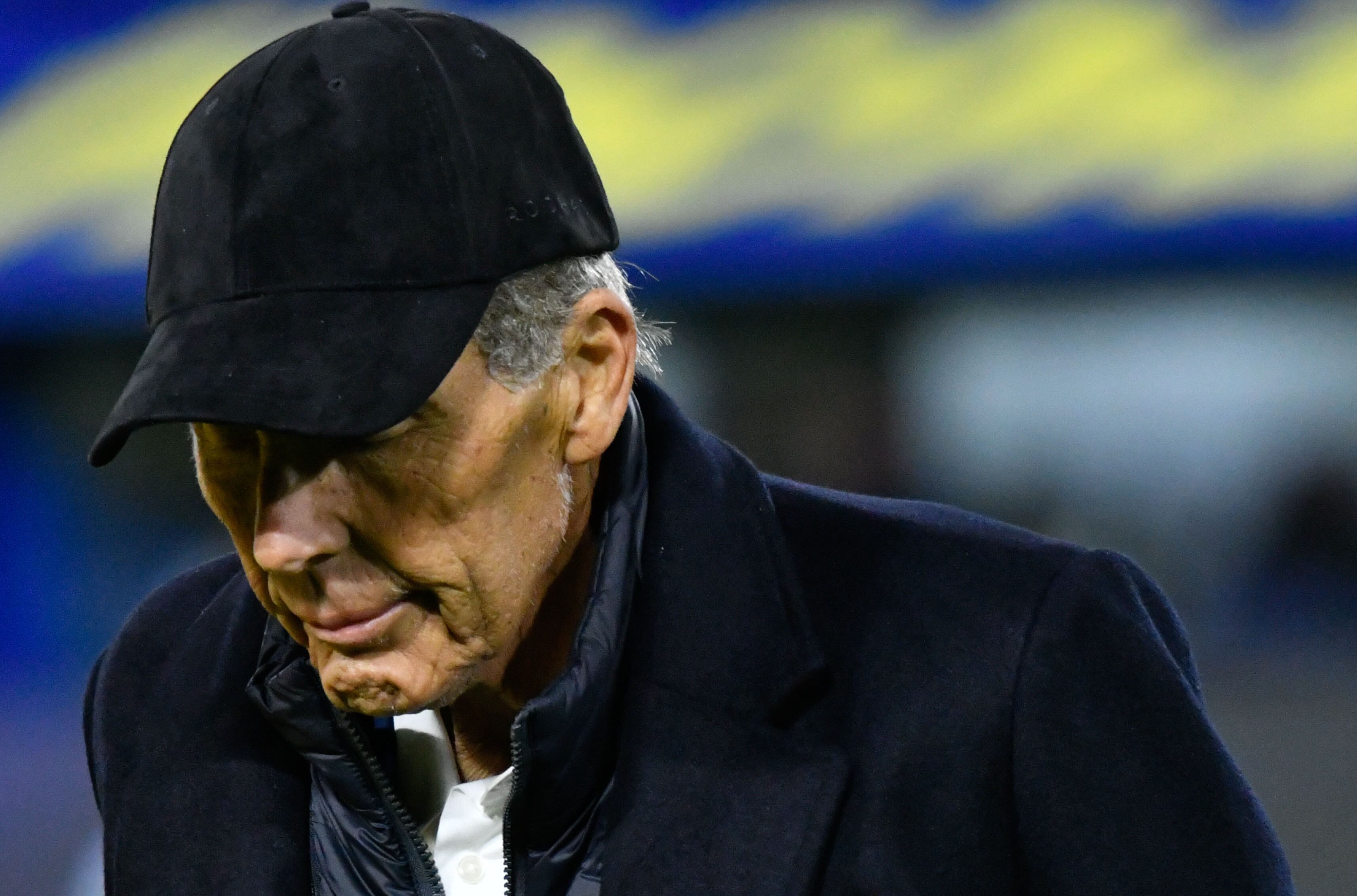 Miguel Ángel Russo fue internado nuevamente este miércoles y no dirigió la práctica de Boca. (Fotobaires)