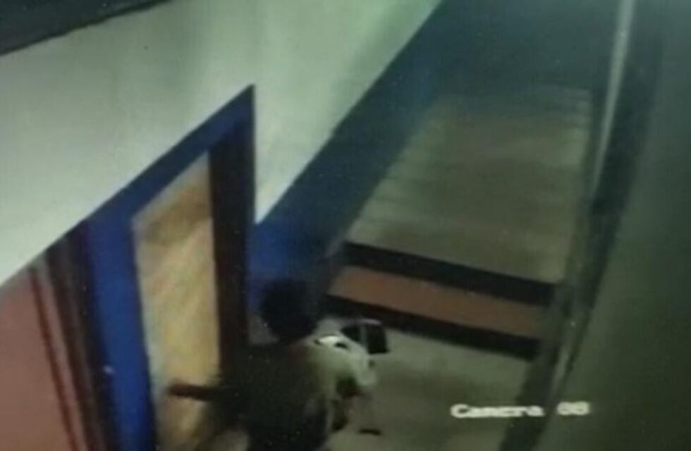 Eldorado: robó en una escuela y fue filmado por las cámaras de seguridad