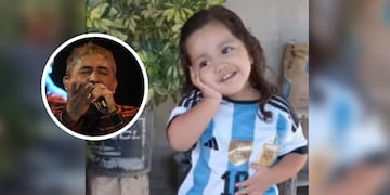 El video de Catalina, la hija de Huguito Flores, que alegró a todos.