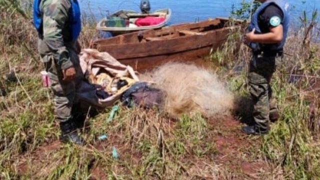 Puerto Libertad: desarticulan campamento de furtivos.