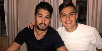 Paulo Dybala y su hermano Gustavo