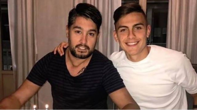 Paulo Dybala y su hermano Gustavo